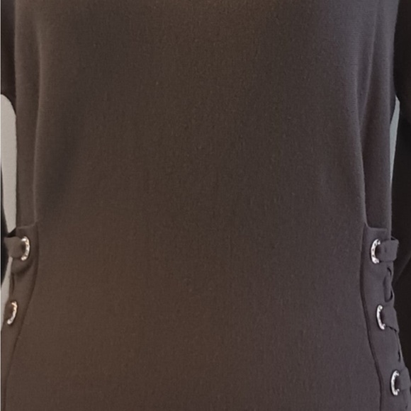 I-N-C lace up pullover sweater. - Picture 2 of 6